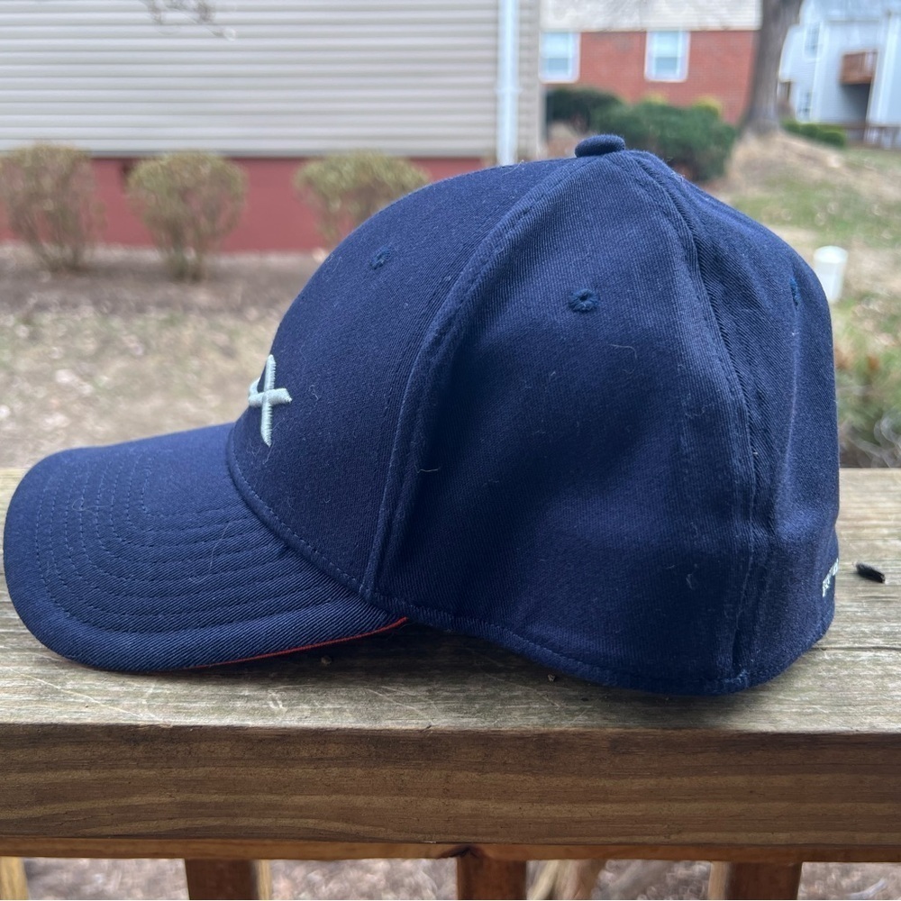 RLX Ralph Lauren blue white embroidered golf cap one size preppy athleisure - Picture 4 of 8